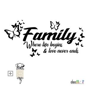 Inspirational Wall Decals for bedroom, living room